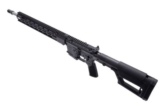 20-inch AR-15 rifle chambered in 6mm ARC, black.